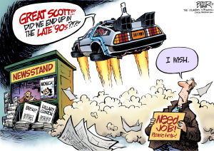 Cartoon: Back to the Nineties